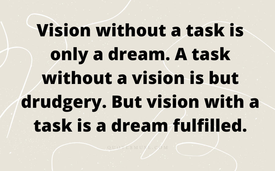 quotes on leadership and vision