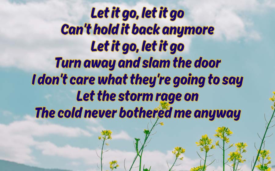 song lyrics quotes