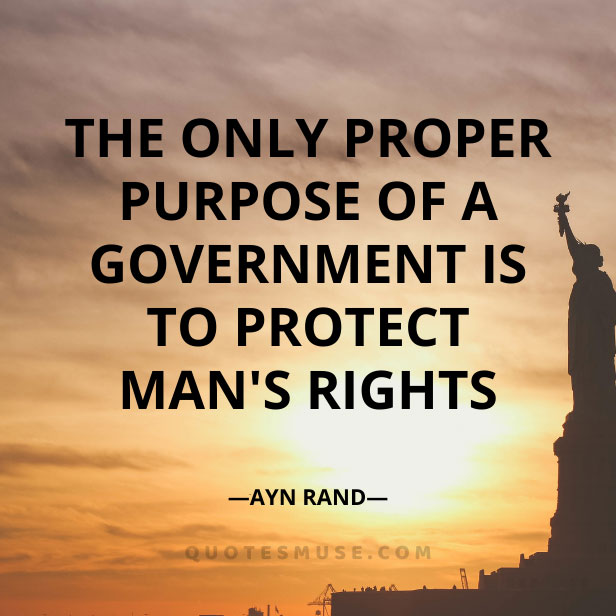 Ayn Rand quotes on government
